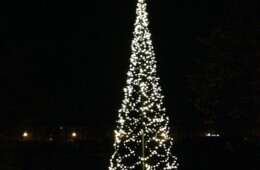 Foto-album, Ophangen kerstversiering, 13 december 2015